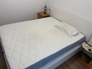 Cama Malm Ikea con almacenaje + colchón