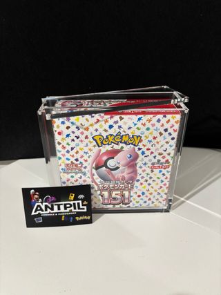 Box Acrilico Protezione Box Pokemon Giapponesi