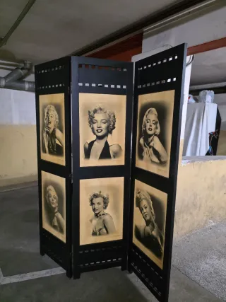 Biombo Decorativo Marilyn Monroe