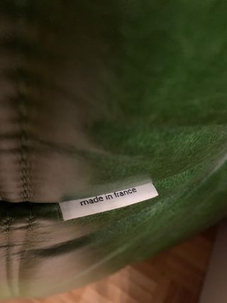 Sofá Togo Ligne Roset Piel Verde Original 70s