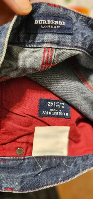 Vaqueros Burberry Azules