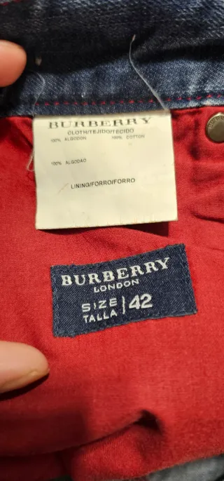 Vaqueros Burberry Azules