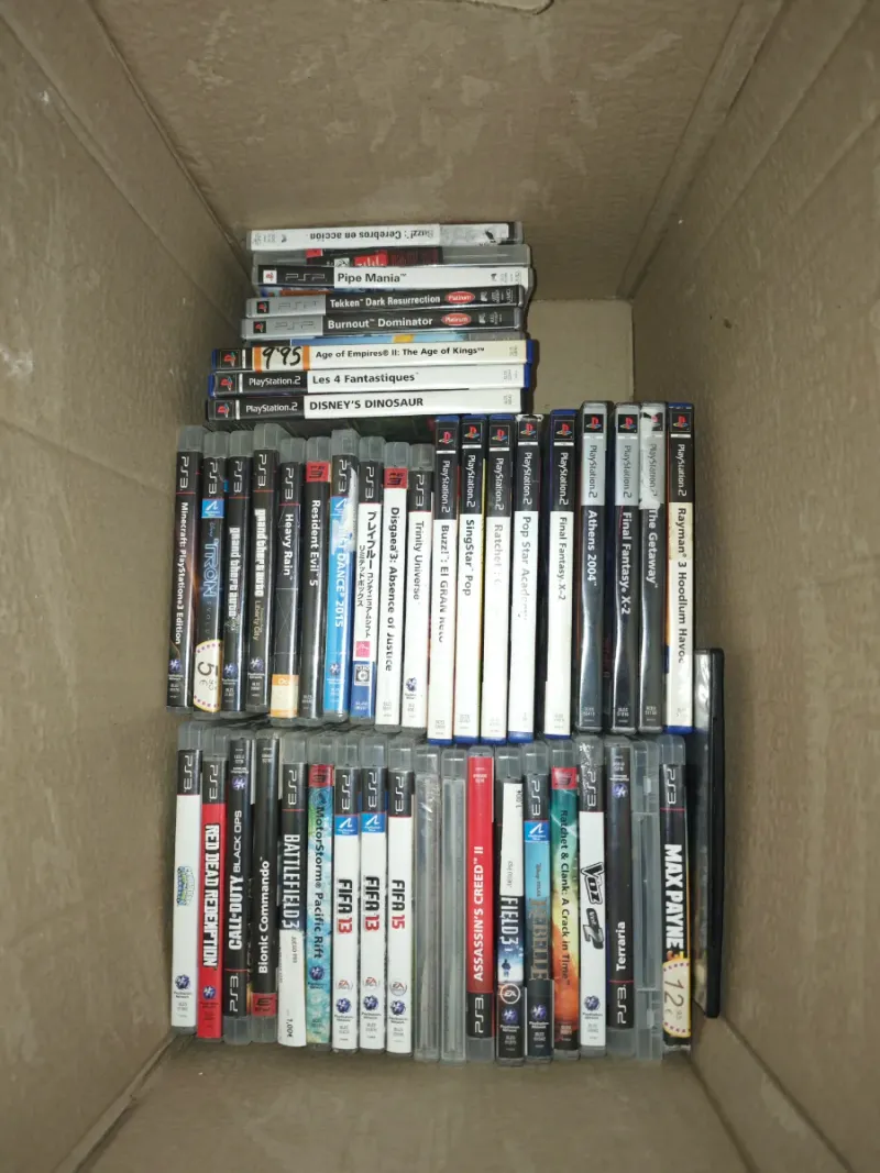 Imagen de Lote Videojuegos PS3, PS2 y PSP