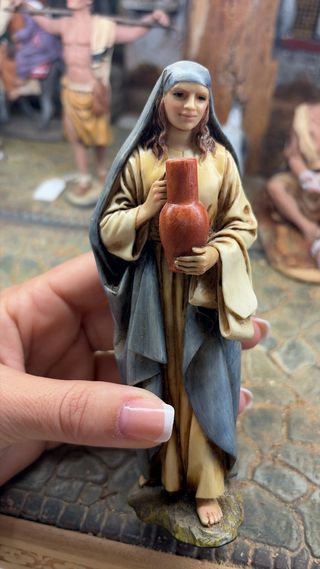 Lote Figuras Landi diferente tamaño más ovejas