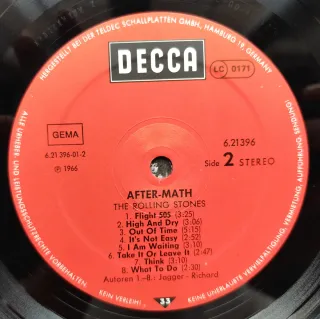 LP 1980 🇩🇪 THE ROLLING STONES - AFTERMATH