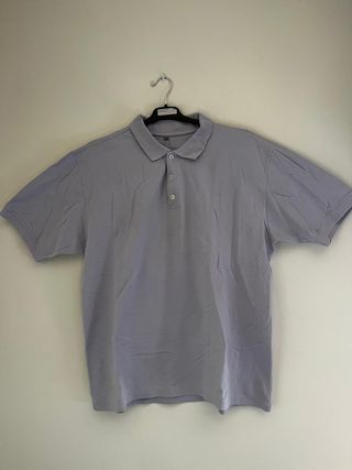 Polo Piqué Lila Talla XL | Nuevo Premium Algodón