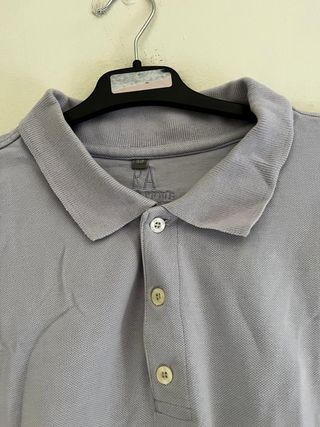 Polo Piqué Lila Talla XL | Nuevo Premium Algodón