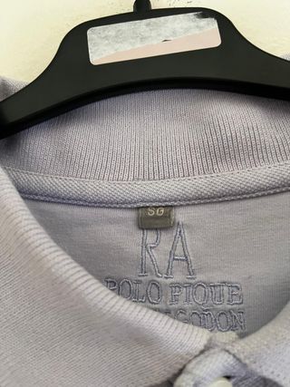 Polo Piqué Lila Talla XL | Nuevo Premium Algodón