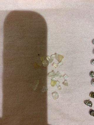 Lote de tuercas para pendientes