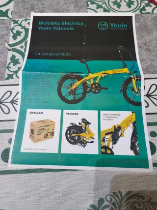 Bicicleta Eléctrica Youin Valencia Plegable