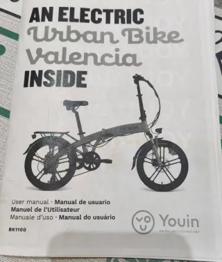 Bicicleta Eléctrica Youin Valencia Plegable