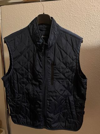 Chaleco acolchado azul Dustin hombre