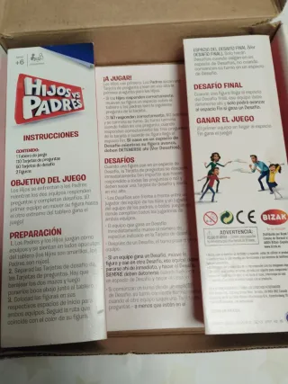 Juego de mesa Hijos vs Padres