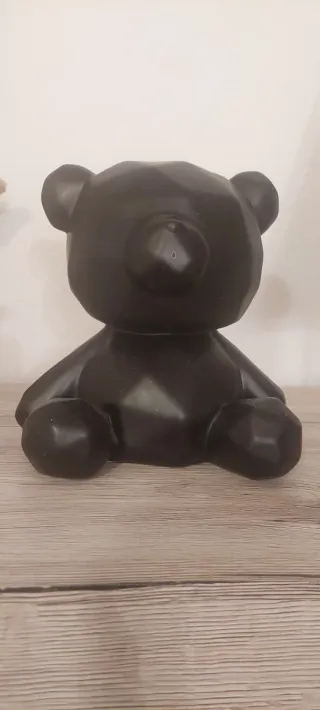 Osito de porcelana negro