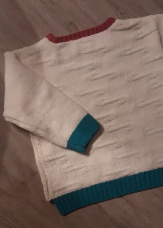 Conjunto Boboli jersey y pantalón pana