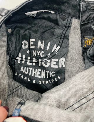 Jeans Tommy Hilfiger neri slavato tg 30/32