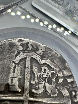 [NGC TOP POP] Felipe IV. 8 reales. 1638/7. Sevilla