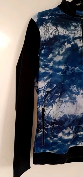 Chaqueta Adidas Estampada Nubes y Ramas