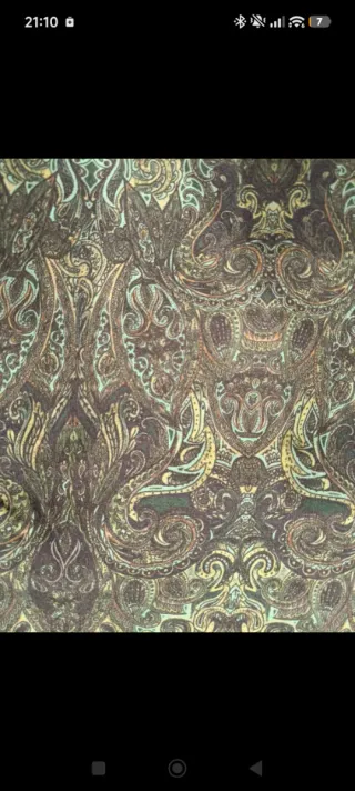 Pantalones Zara Estampados Verdes