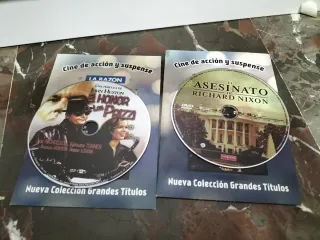 Lote 5 DVD de cine de acción y suspense