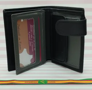 CARTERA MONEDERO PIEL DISEÑO GC + REGALO PULSERA