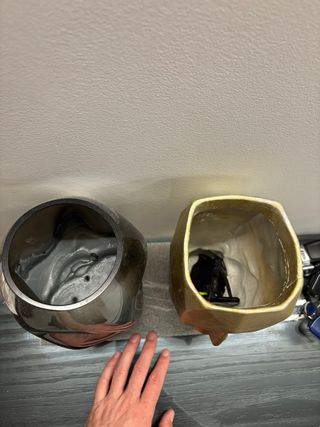 Juego de 2 jarrones decorativos