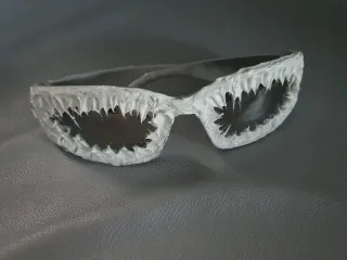 Occhiali da sole futuristici mask shield