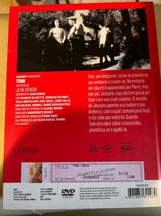 Toni de Jean Renoir Edição Gaumont Digibook