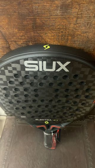 Pala pádel Siux Electra Pro 2026 Shadow Red Stupa