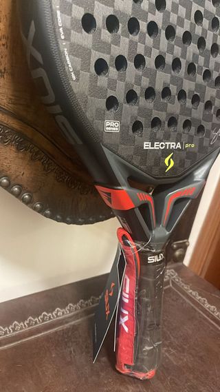 Pala pádel Siux Electra Pro 2026 Shadow Red Stupa