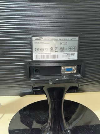 Monitor Samsung S19A300N Negro