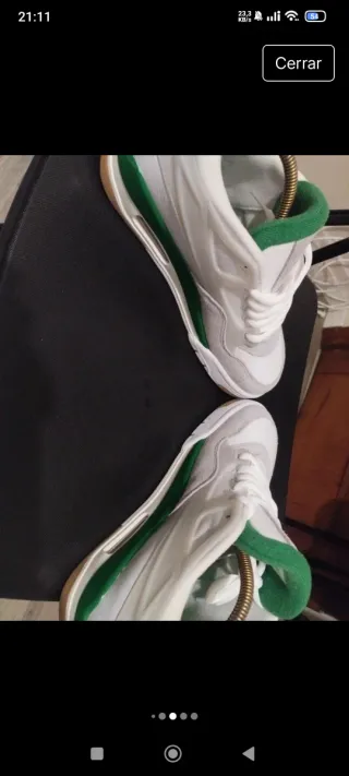 Air Jordan 4 RM Bianco Verde Pino