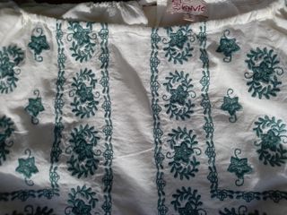 Blusa bordada Talla S