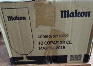 Bicchieri Mahou 33cl (12 unità)
