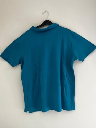 Primark Polo Algodón Turquesa Talla L | Nuevo