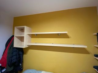 Armario modular con mesita de noche