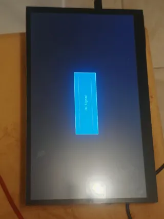 Monitor LCD Táctil Portátil Blanco