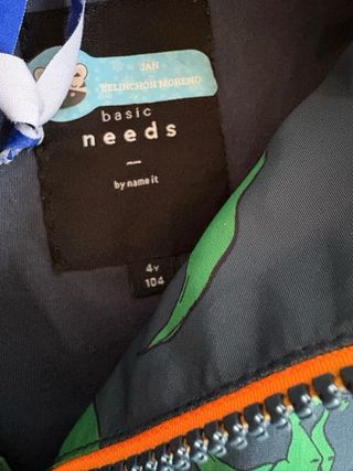 Chaqueta infantil dinosaurios