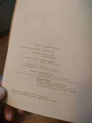 La carta dei vini DOC e DOCG XII EDIZIONE