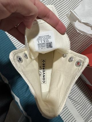 Converse plataforma tacón talla 39