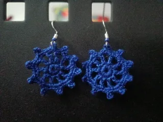 Pendientes Ganchillo Hechos a Mano