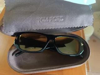 Gafas de Sol Tom Ford Unisex Negras/Marrones