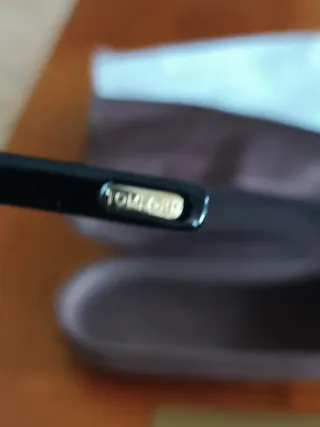 Gafas de Sol Tom Ford Unisex Negras/Marrones