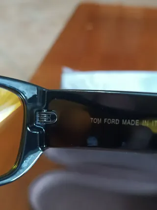 Gafas de Sol Tom Ford Unisex Negras/Marrones