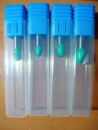 Juego 4 brocas fresadora Denali MAN 1/4