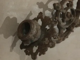 Aplique candelabro piano antiguo