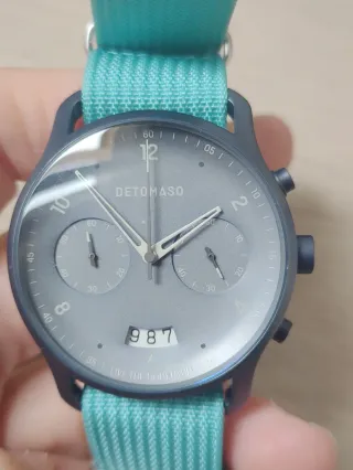 Reloj Detomaso Sorpasso Cronógrafo Blu D02-04-01