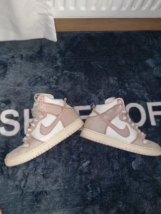 Nike Dunk High 1985 Barely Rose Denim