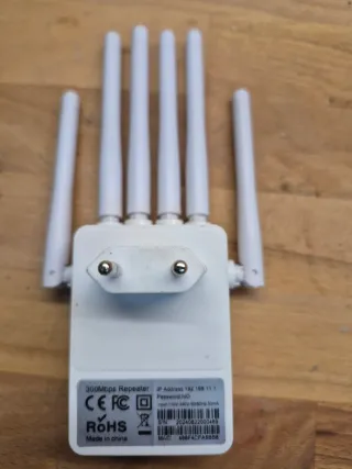 Repetidor WiFi 5 Antenas Blanco