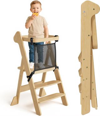 Torre di apprendimento Montessori in legno